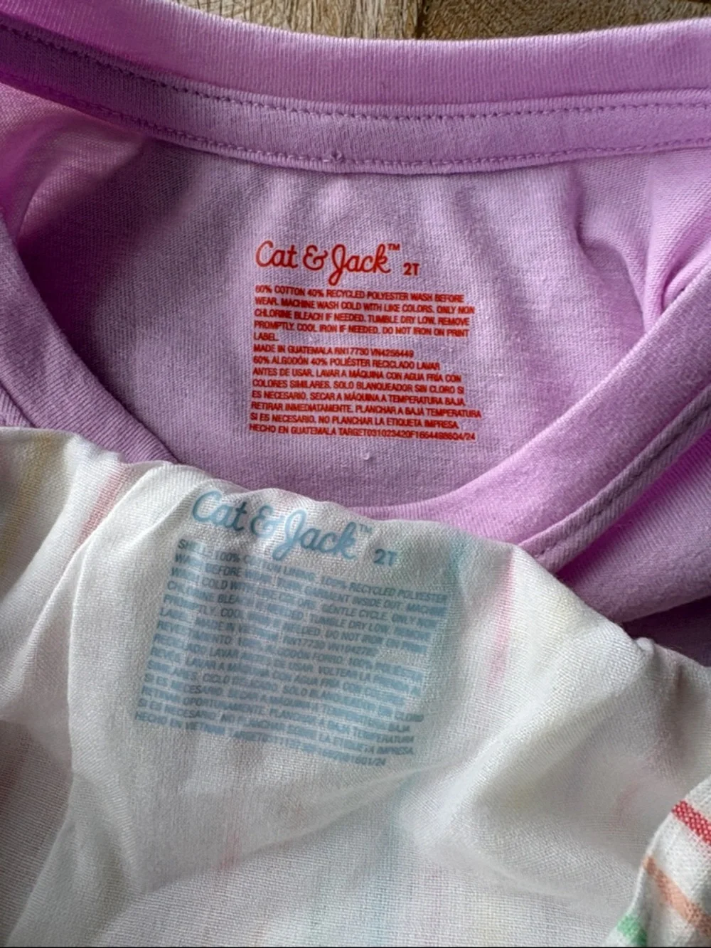 NWOT Cat & Jack Girls Outfit 2t - Picture 2 of 7